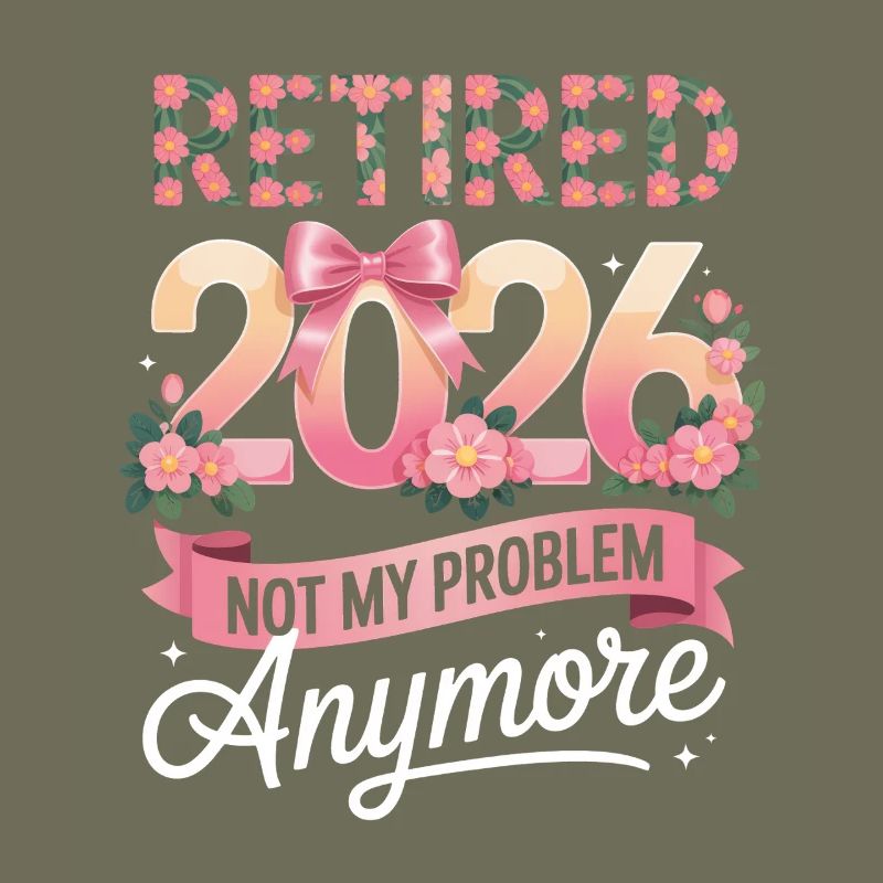 Retired 2026 Not My Problem Anymore