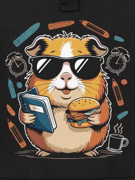 Buchheld Hamster mit Burger