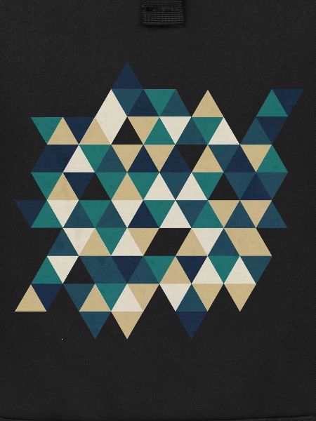Geometrisches Triangelmuster Mosaik 