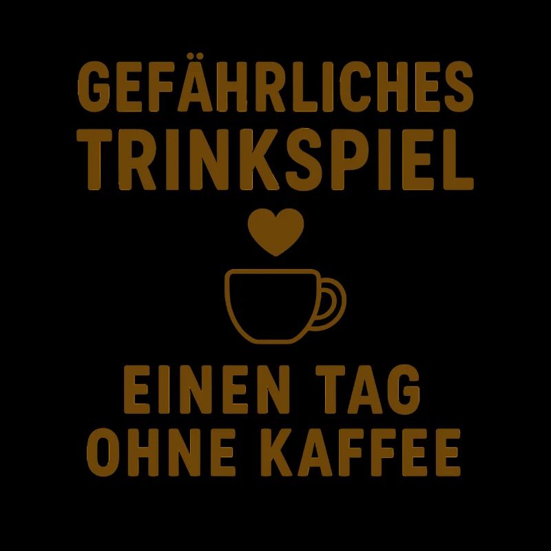 Jeu dangereux de boire : sans café