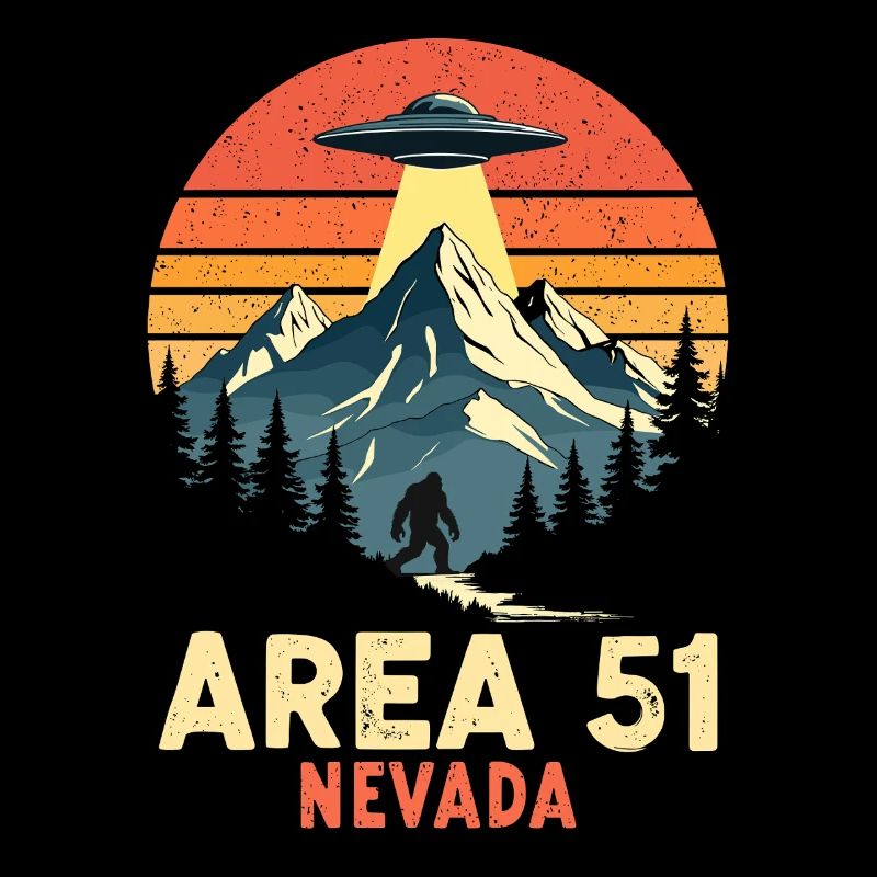 Zone 51 Nevada UFO rencontre Bigfoot