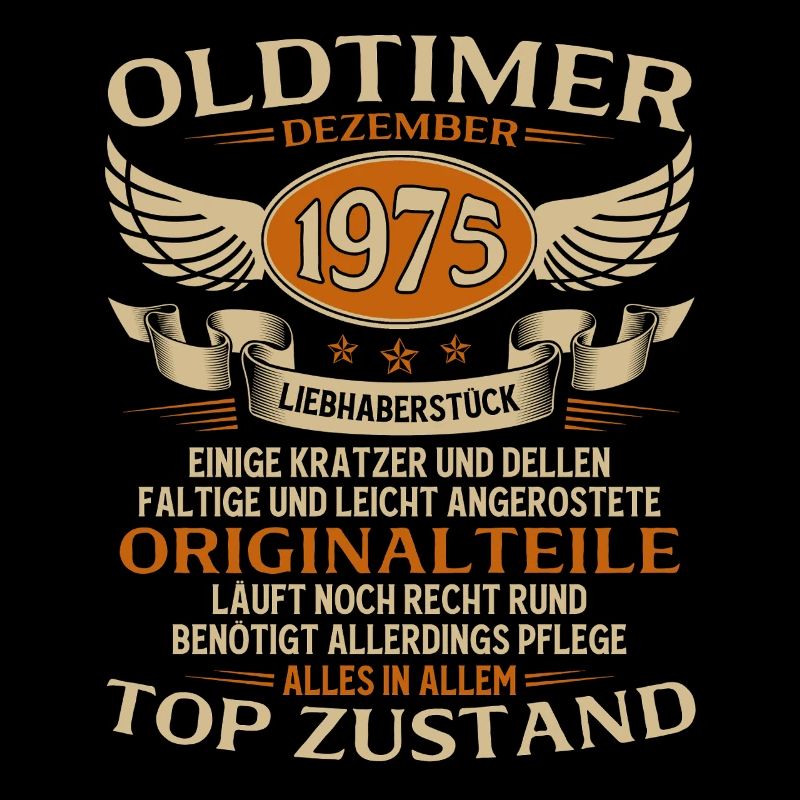 50. Geburtstag Geschenk Oldtimer Dezember 1975