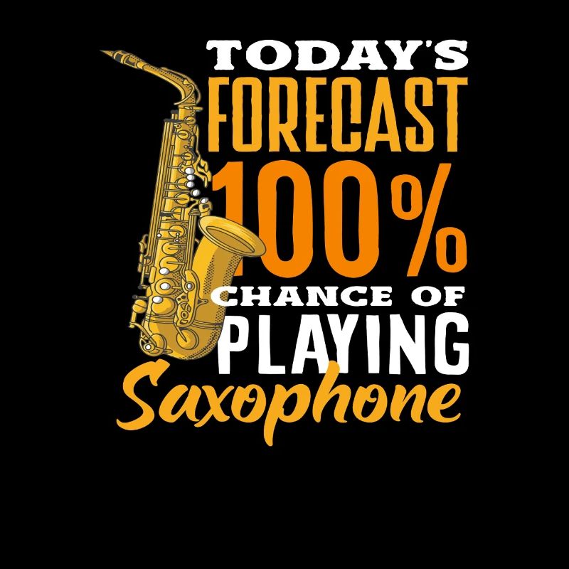 Heutige Vorhersage Saxofon Saxophon Jazz