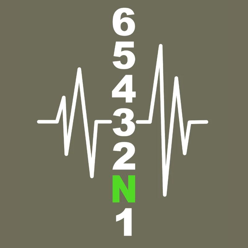 Motorcycle Gearshift Pattern with Heartbeat – Biker