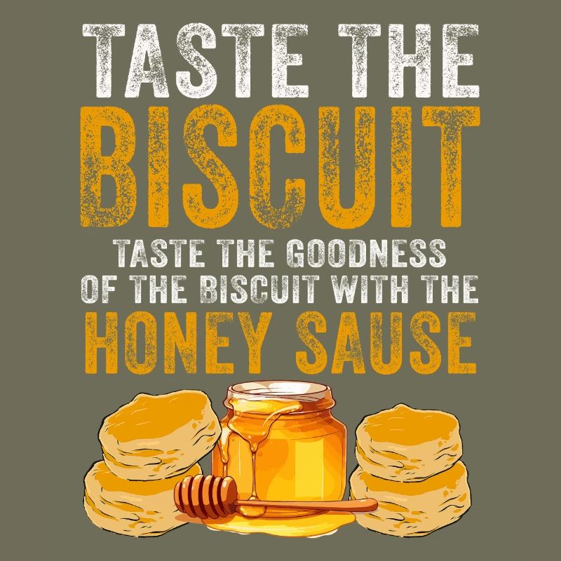 Taste the Biscuit with Honey Sauce