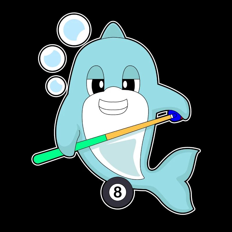 Dolphin Billiard Cue Sport