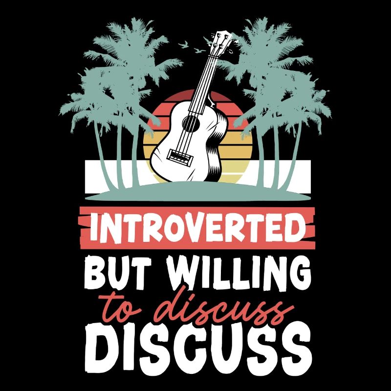Hawaiian Ukulele Uke Introverted