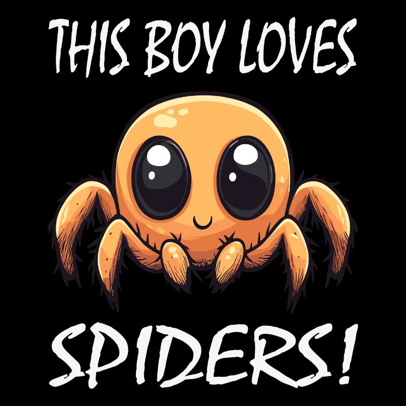 This Boy Loves Spiders