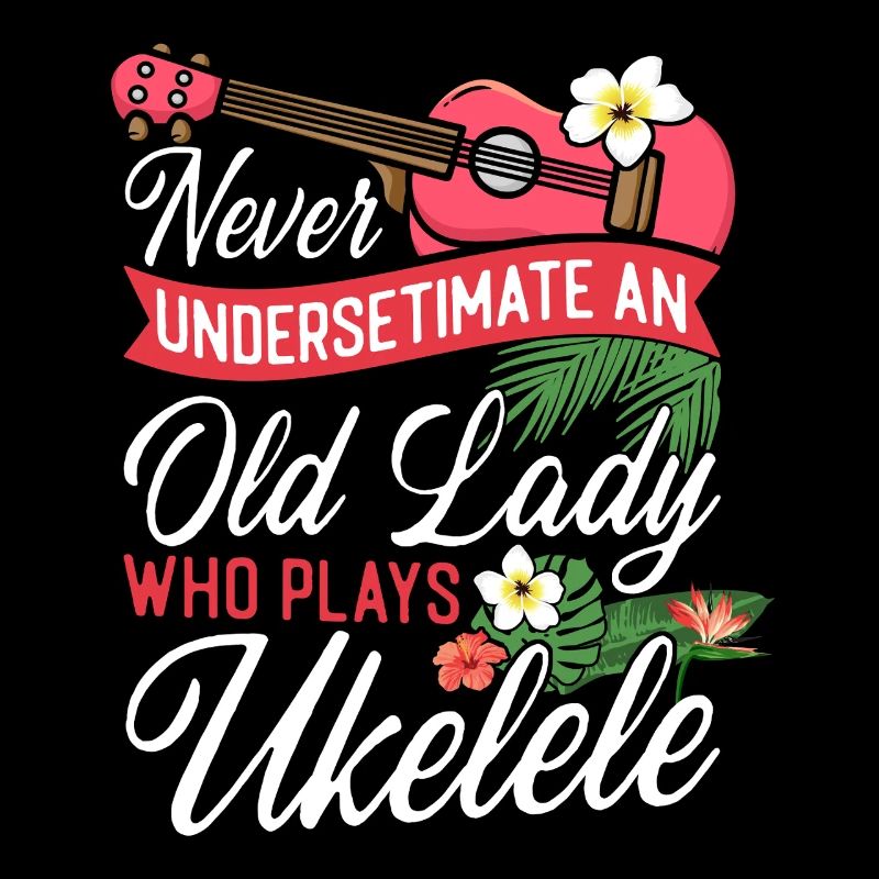 Hawaiian Ukulele Uke Grandma