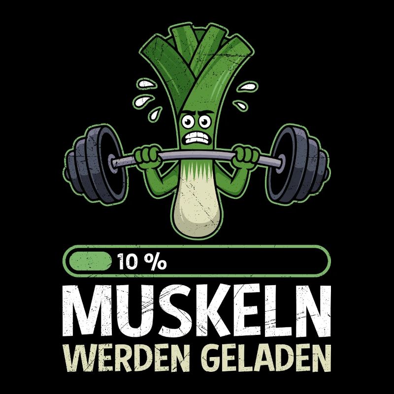 Weightlifter MUSCLES ARE LOADING Funny
