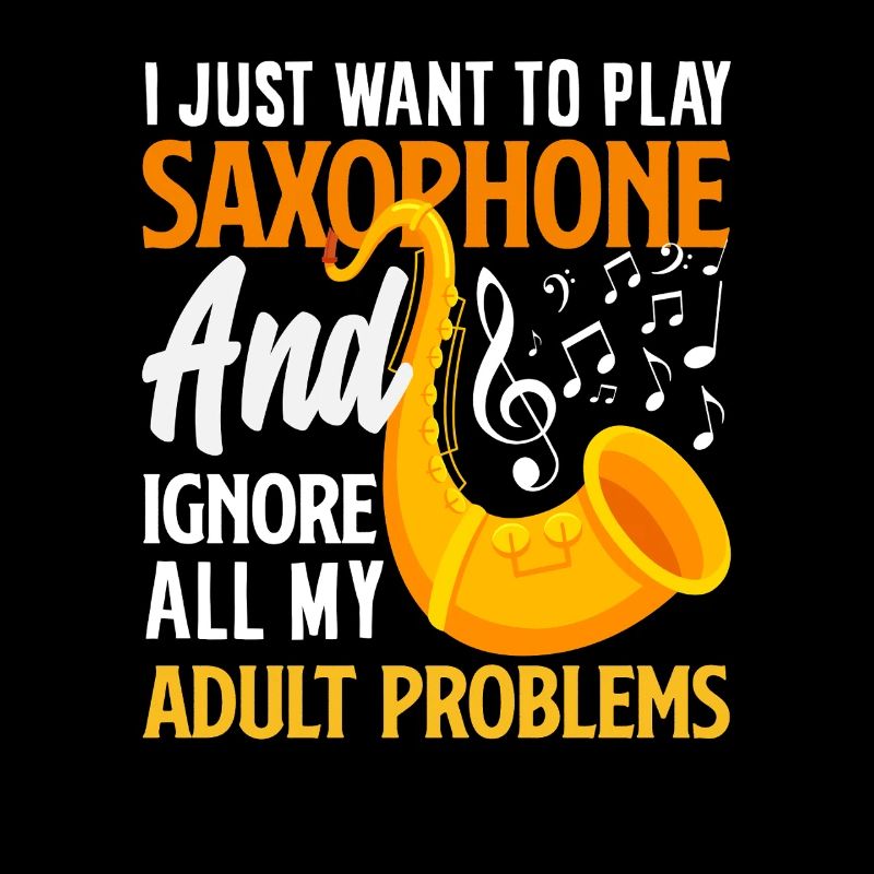 Ich Will Nur Saxophon Spielen Saxophonist
