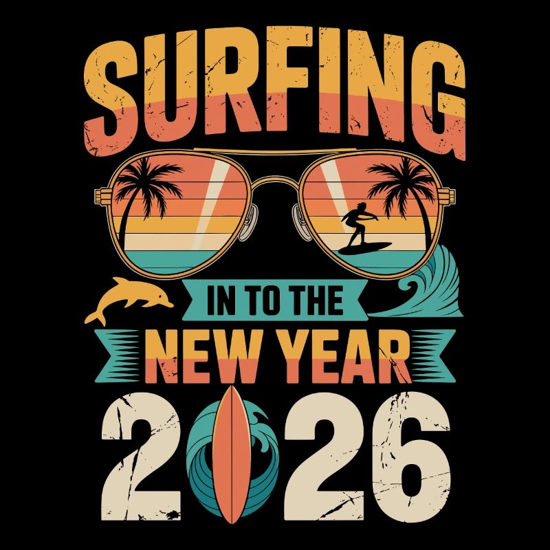 Surfer dans la nouvelle année 2026