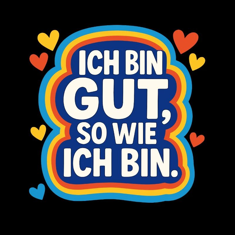 ich bin gut so wie ich bin, affirmation