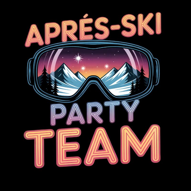 Équipe de la fête d’après-ski