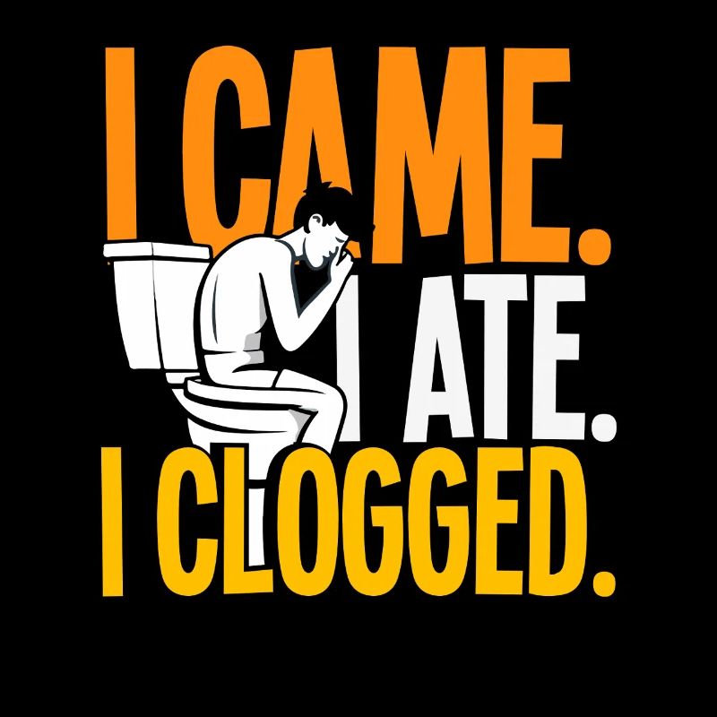 Toilet Clogging Master Funny