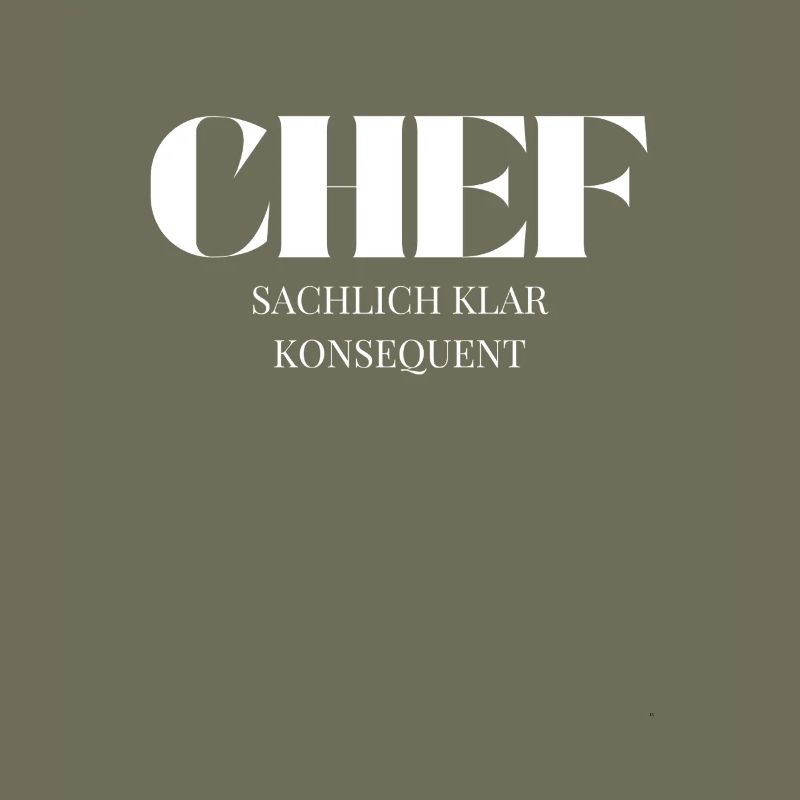 Le patron dit : Objectivement clair, cohérent