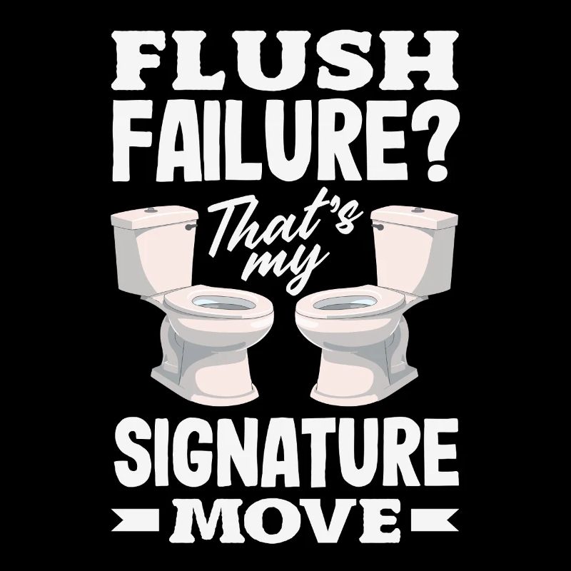 Toilet Clogging Master Funny