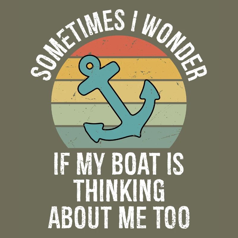 Parfois, je me demande si mon bateau pense à moi