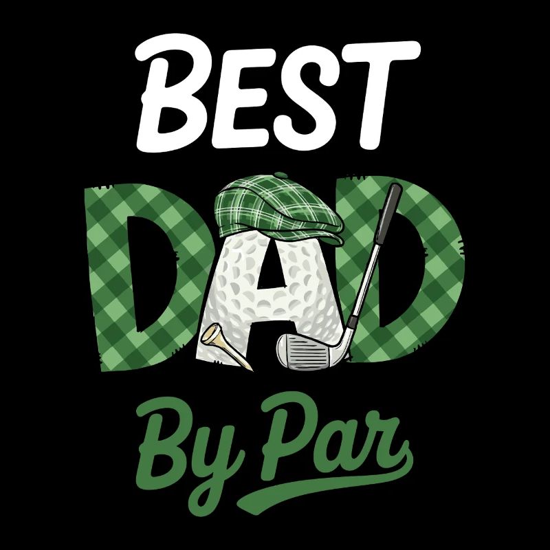 Best Dad By Par Golf Vater