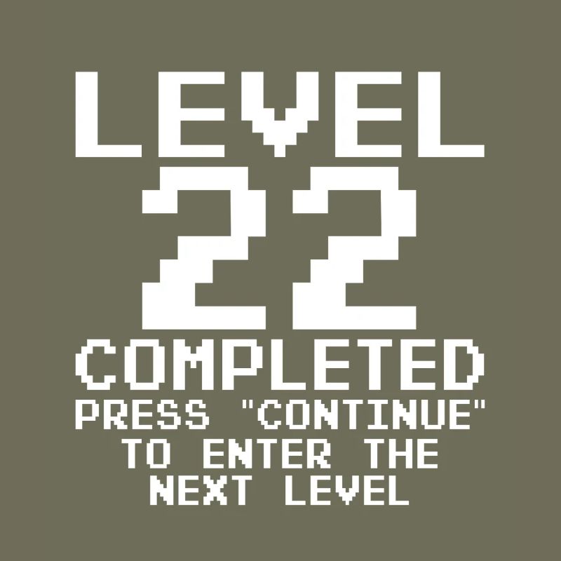 Niveau 22 Pixel Rétro terminé
