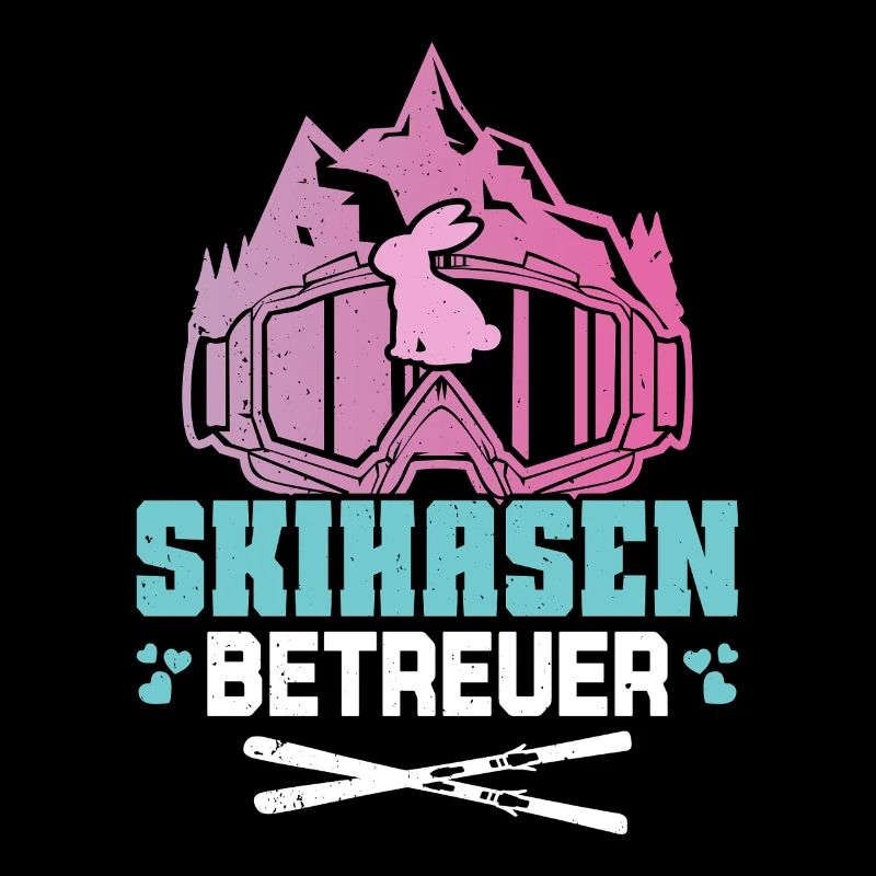 Moniteur de ski SUPERVISEUR DE SKI BUNNY Ski Fun de ski
