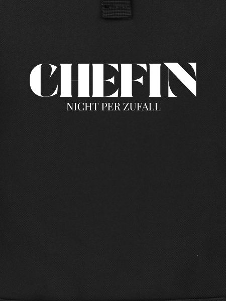 Chefin Spruch Nicht per Zufall