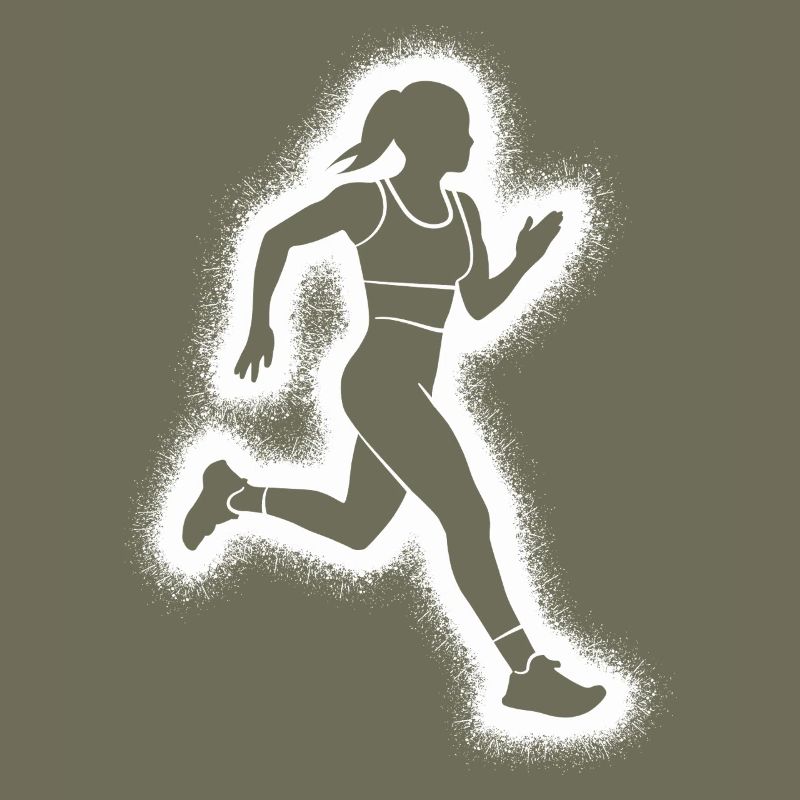Course à pied, jogging, filles Coureuses
