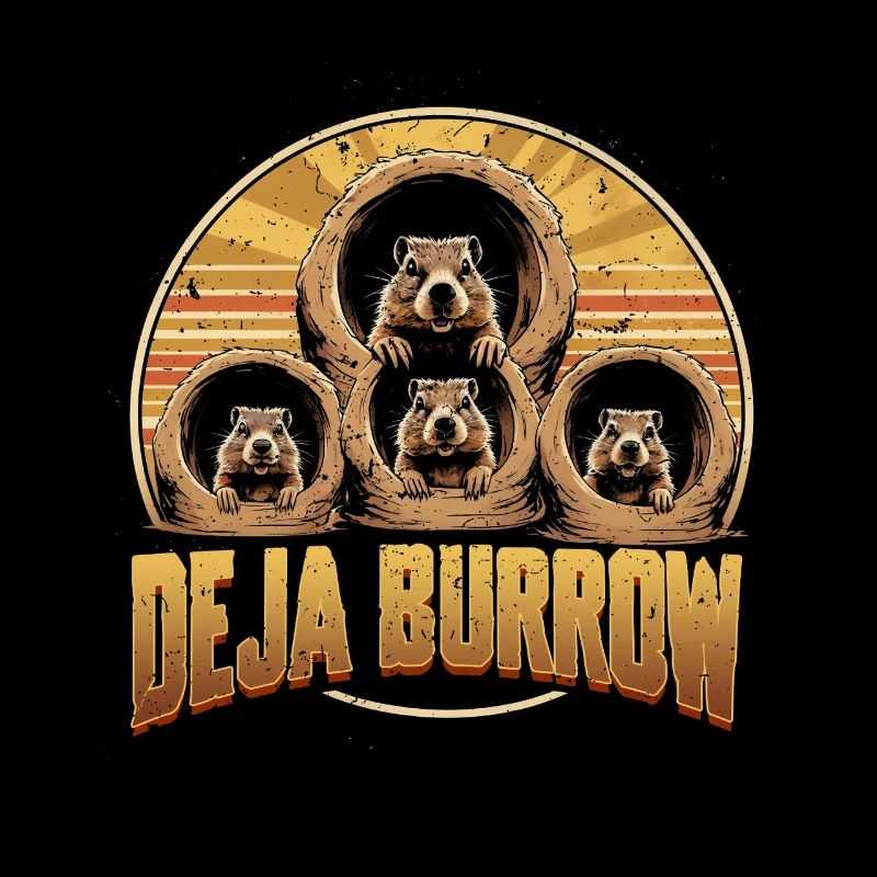 Groundhog Day Groundhog Deja Burrow