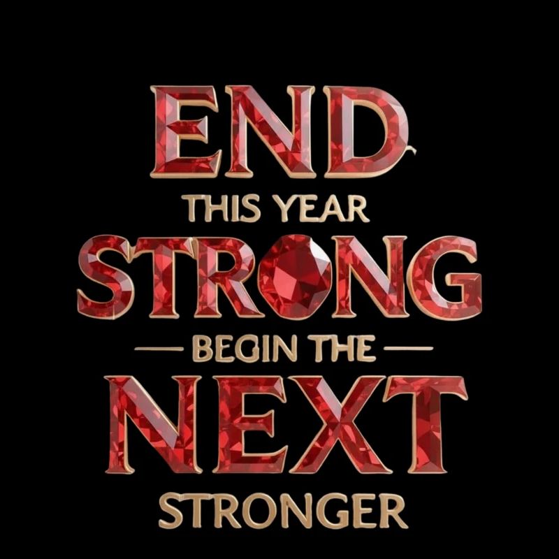 End Strong, Begin Stronger