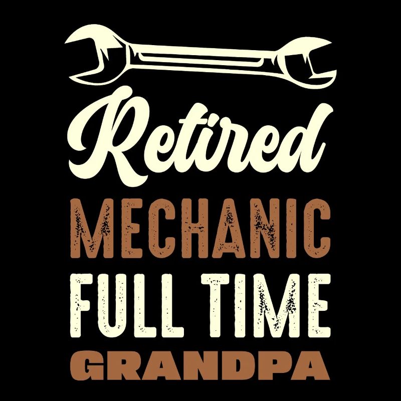 Retired Mechanic Grandpa