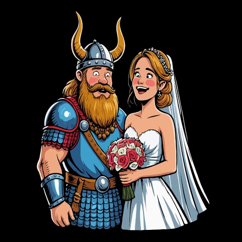 Viking Viking Legend Sailor Odin Raven Wedding