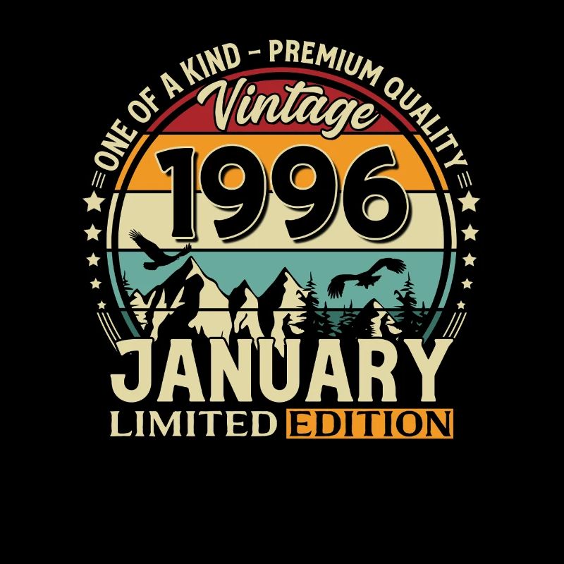 30e anniversaire Millésime de janvier 1996