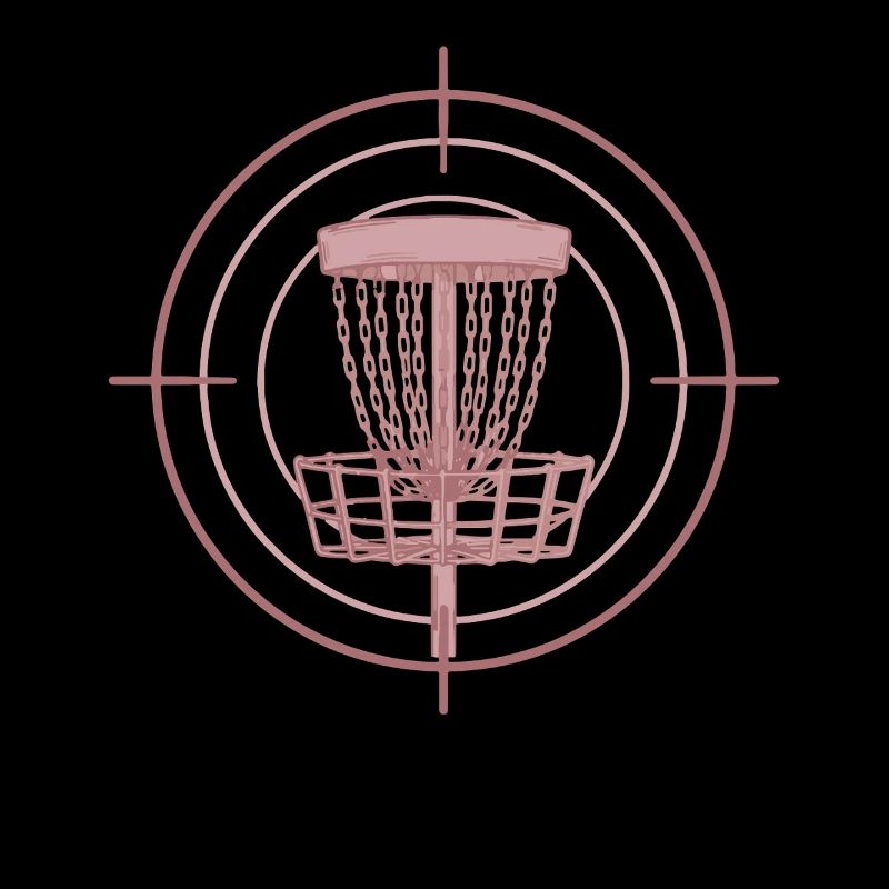 Disc Golf Basket Target Drôle Disc Golf Flying