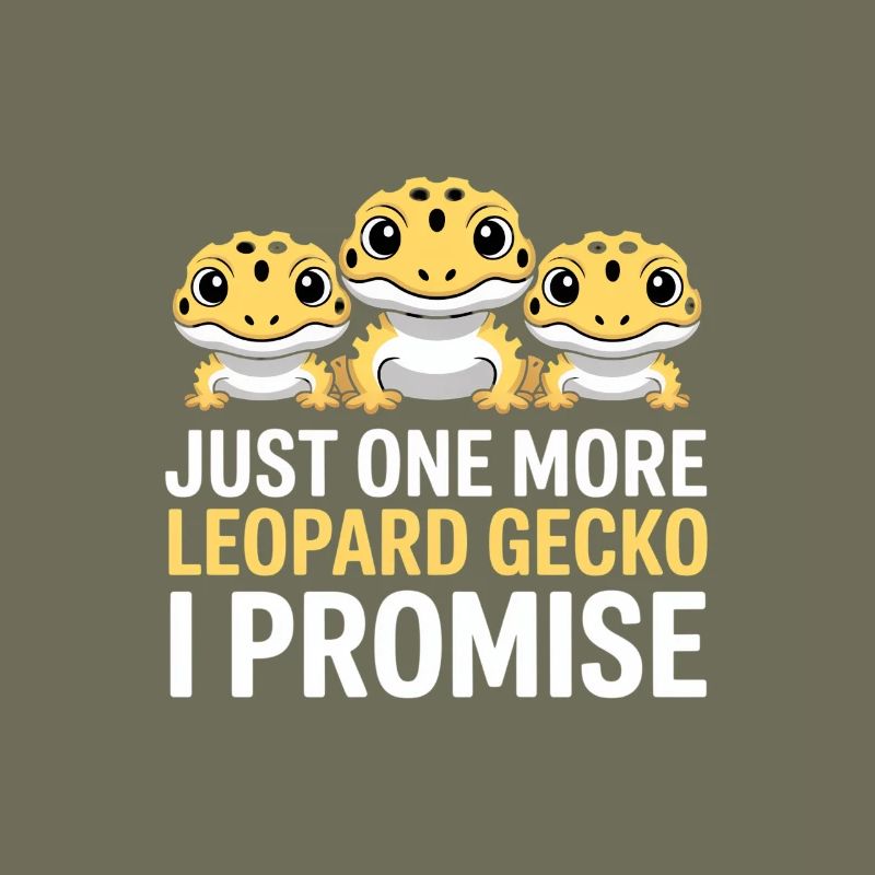 Leopardgekko-Trio Versprechen