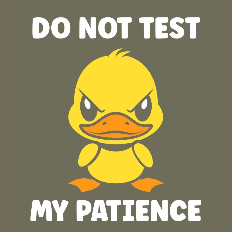 Grumpy Duckling Patience