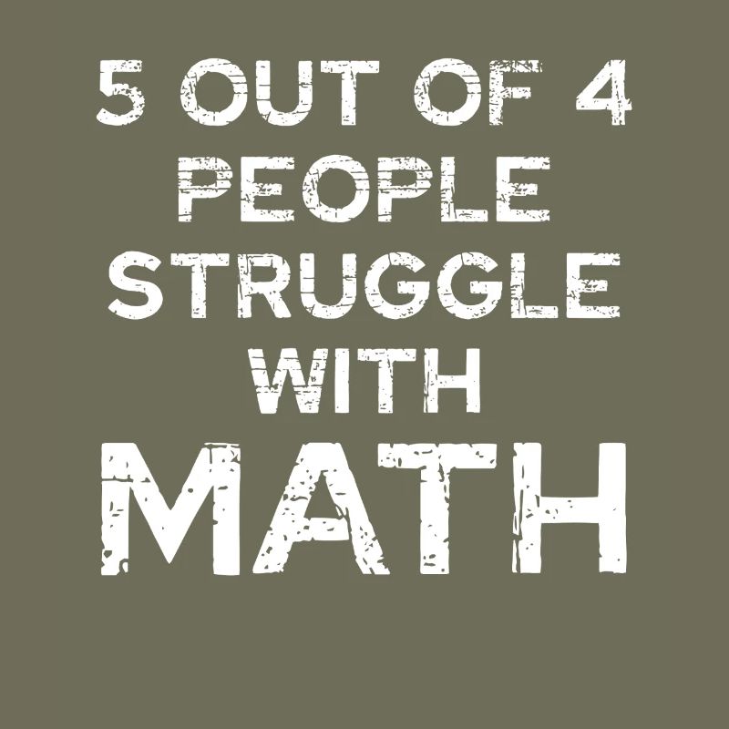 5 personnes sur 4 ont du mal avec les maths