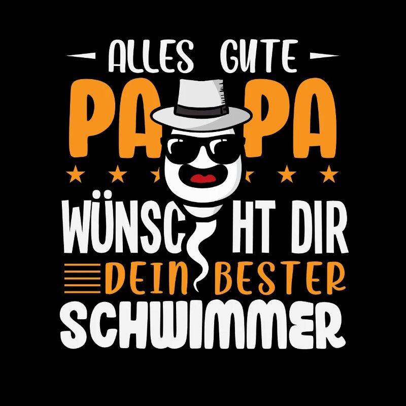 Alles Gute Papa wünscht dir dein bester Schwimmer