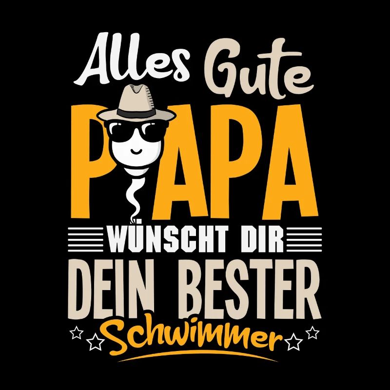Alles Gute Papa wünscht dir dein bester Schwimmer