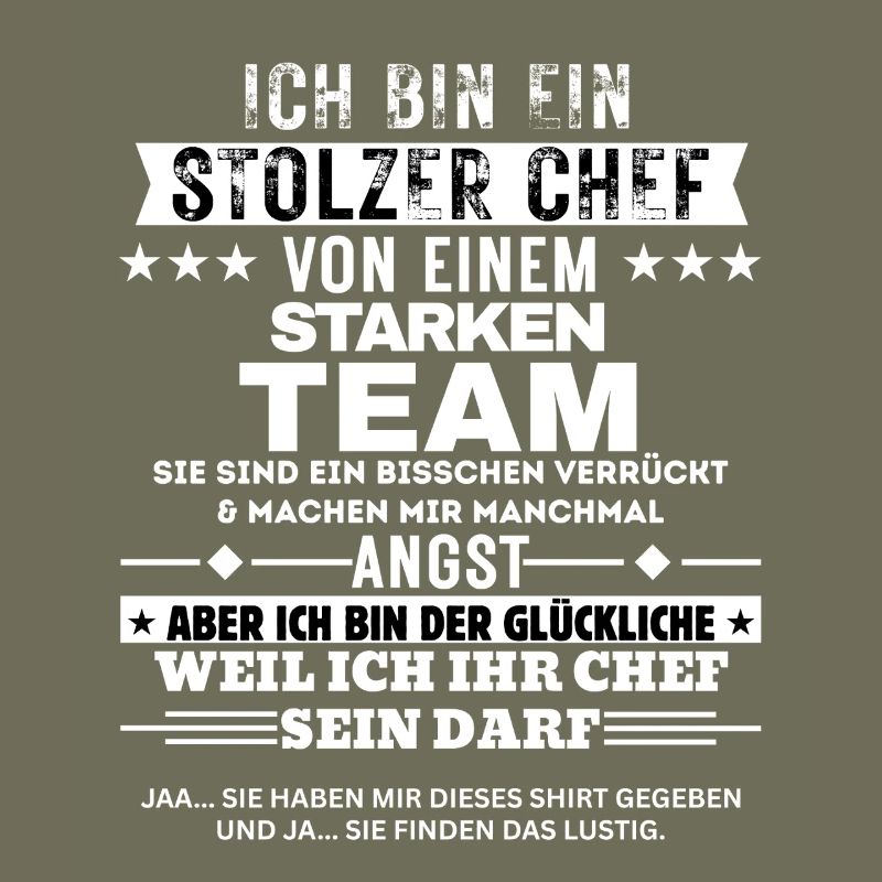 Fier patron d’une équipe solide