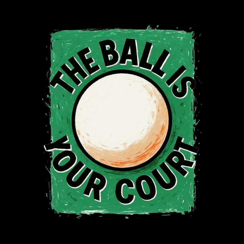 This ball is in your court - Ping Pong