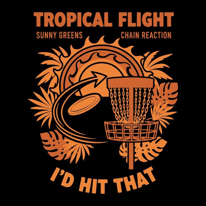 Tropical Flight hatte diese Disc-Golf-Szene erlebt