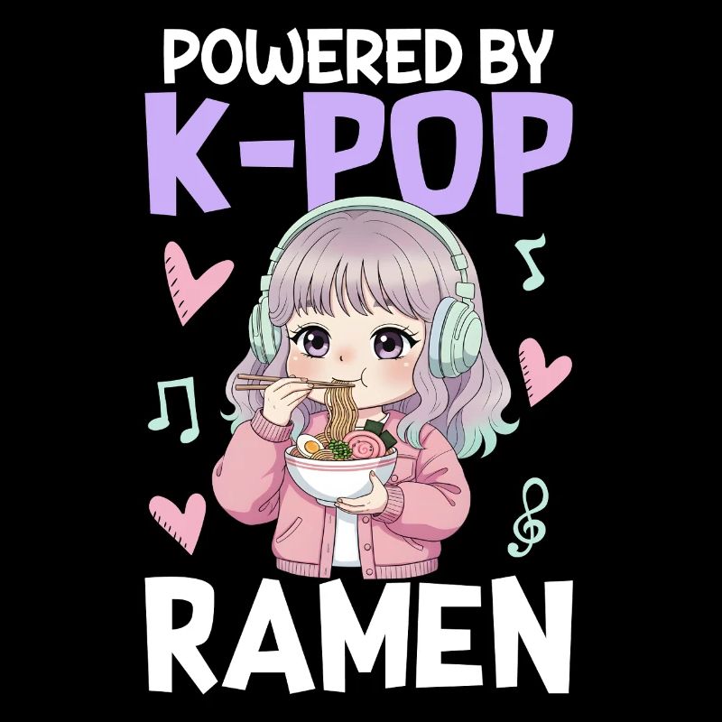 Propulsé par des ramen K-Pop
