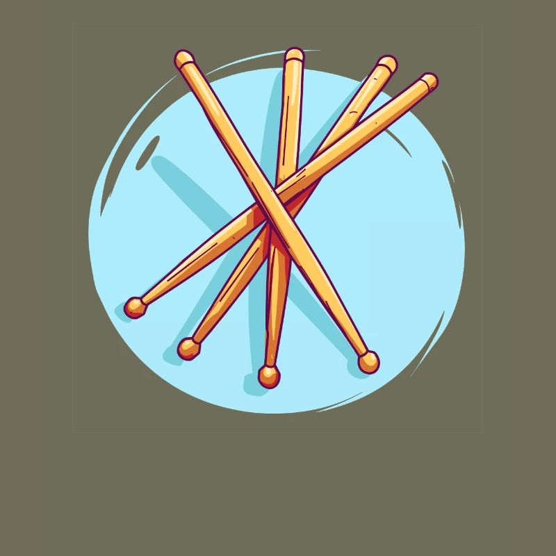 Drumsticks Drawing