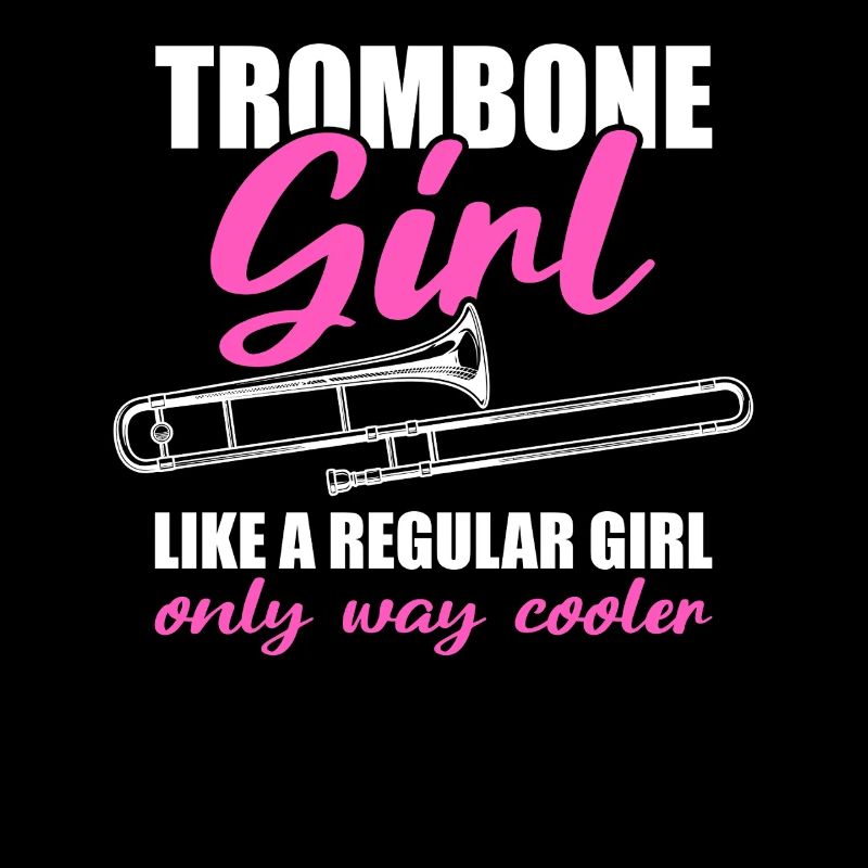 Trombone Girl Trombone Player Trombonist