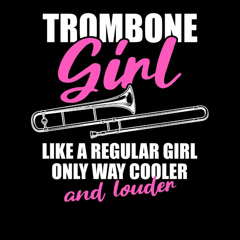 Fille tromboniste Tromboniste