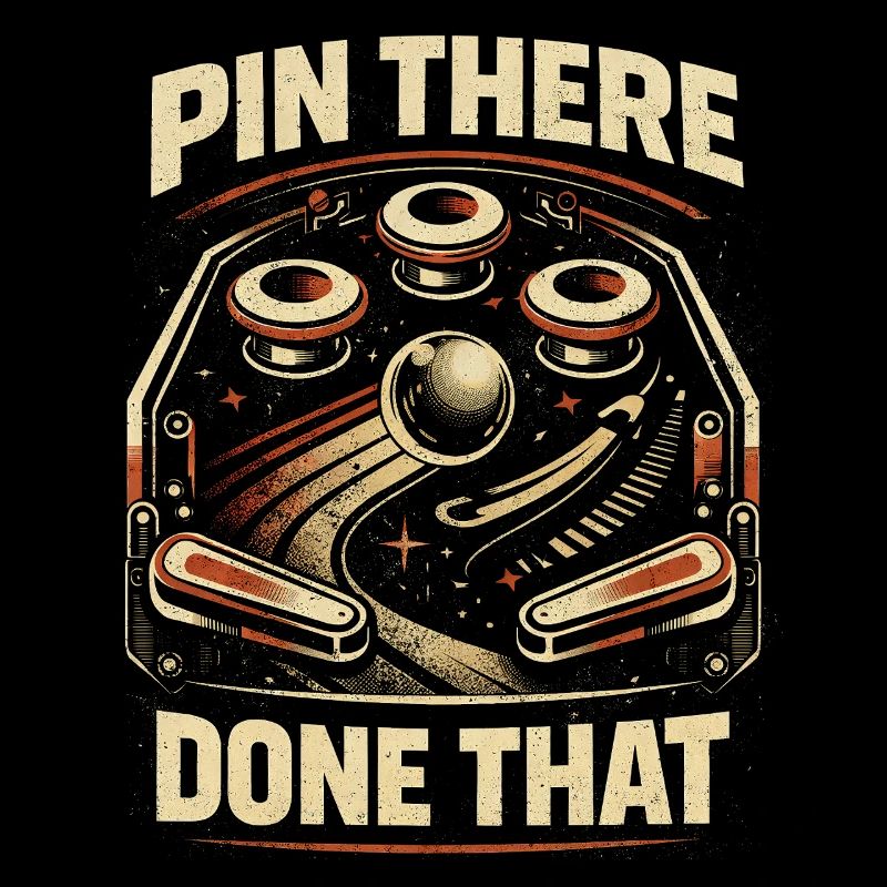 Pinball Flipperspieler Pin There Done That