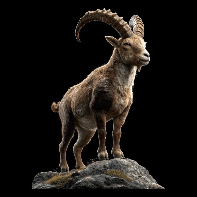 Steinbock Ziege Alpensteinbock Capricorn Ziegen