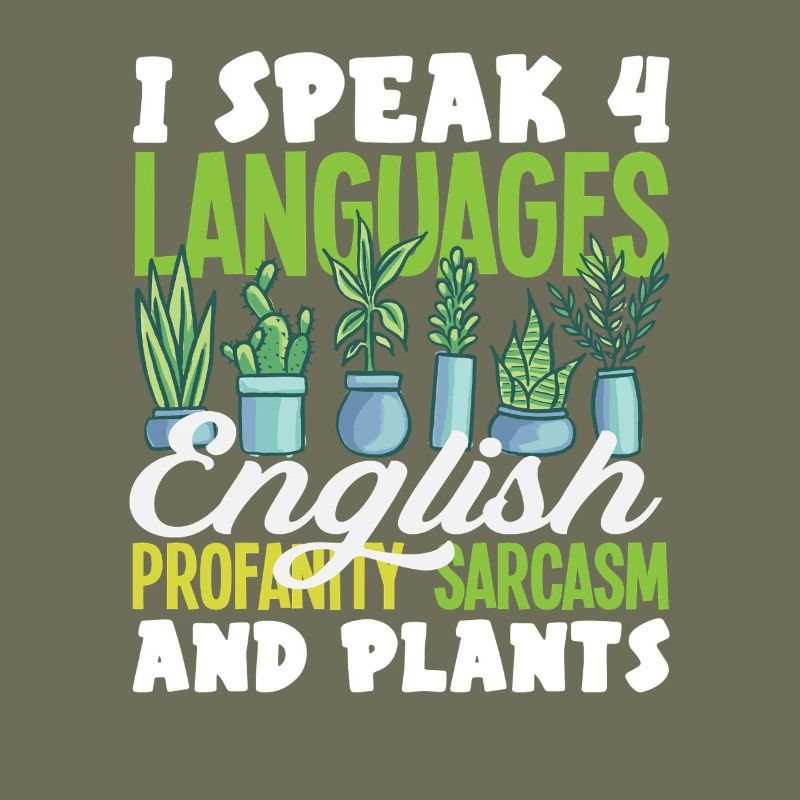 Sprich 4 Sprachen Englisch Sarkasmus