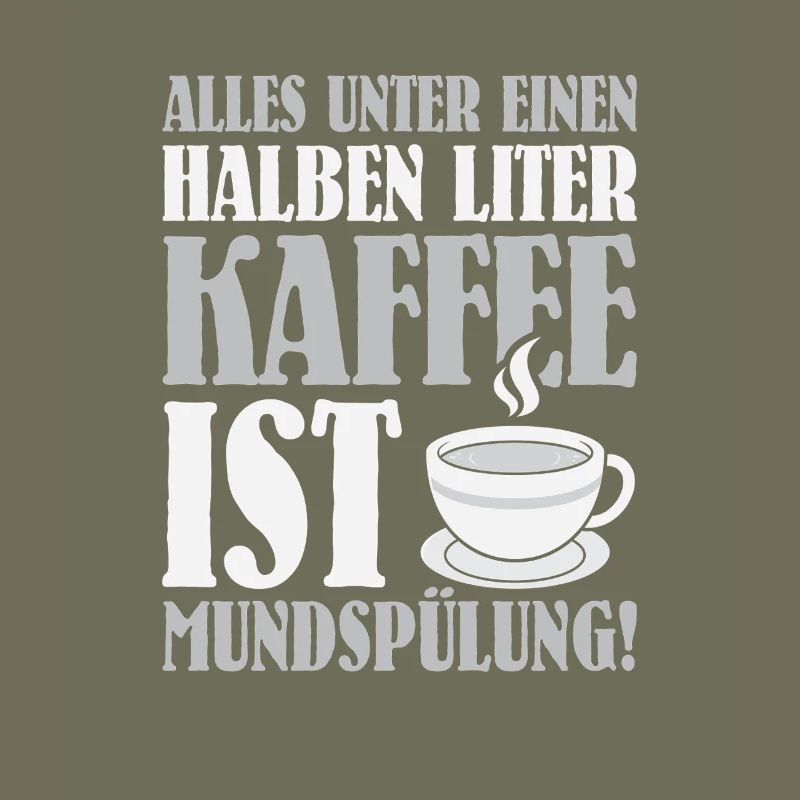 Anything under half a liter of coffee