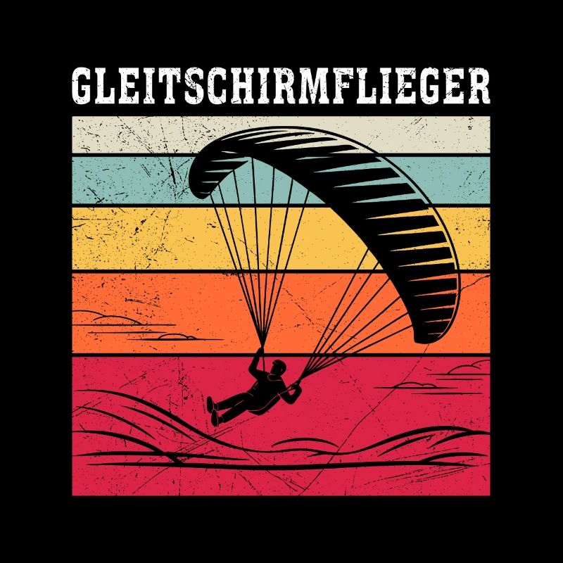 Paraglider GLEITSCHIRMFLIEGER LUSTIG